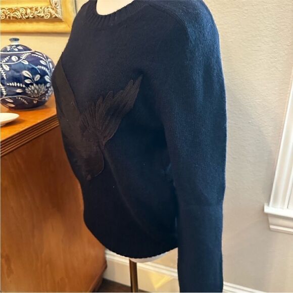 Gucci mens sweater bird wool cashmere blend-AA10 - Picture 8 of 16